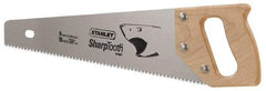 Stanley - 15" Blade Handsaw - Hardwood Handle - Americas Tooling