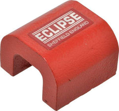 Eclipse - 0 Hole, 2-7/16" Overall Width, 2-3/8" Deep, 1-13/64" High, 76 Lb Average Pull Force, Alnico Power Magnets - 14.28mm Pole Width, 550°C Max Operating Temp, Grade 5 Alnico - Americas Tooling