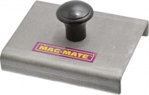 Mag-Mate - 2-1/2" Long, 9/16" Magnet Height, 45 Lb Max Pull Magnetic Print Holder - 22.5 Lb Average Magnetic Pull - Americas Tooling