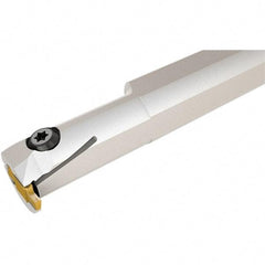 Iscar - 1.48" Min Bore Diam, 10" OAL, 1-1/4" Shank Diam, GHI Indexable Boring Bar - GI.., TIPI 3.4MT Insert - Americas Tooling