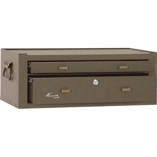 Kennedy - 2 Drawer Brown Drawer Chest Base - 21-5/8" Wide x 7-7/8" High x 9-5/8" Deep, Use with Chest 520 - Americas Tooling