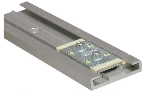 Igus - 500mm OAL x 40mm Overall Width x Self Lubricated Linear Guide Systems - 60mm Between Holes - Americas Tooling