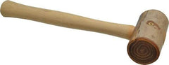 Garland - 3/4 Lb Head Rawhide Mallet - Wood Handle - Americas Tooling