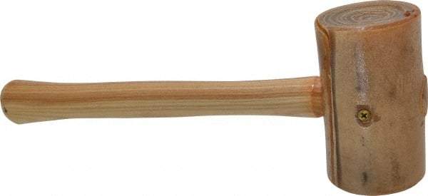 Garland - 1-1/2 Lb Head Rawhide Mallet - Wood Handle - Americas Tooling