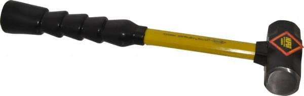 NUPLA - 2 Lb Head, 14" Long Sledge Hammer - Steel Head, Fiberglass Handle - Americas Tooling