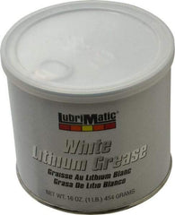 LubriMatic - 16 oz Can Lithium General Purpose Grease - White, 290°F Max Temp, NLGIG 2, - Americas Tooling