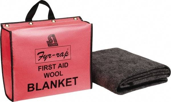 Steiner - Wool Fire Blanket - 7 Ft. Long x 62 Inch Wide, Comes in Tote Bag - Americas Tooling