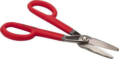 Wiss - 3" Length of Cut, Straight Pattern Tinner's Snip - 13" OAL, Cushion Grip Handle, 21 AWG Steel Capacity - Americas Tooling