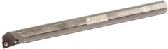 Sumitomo - 1.2" Min Bore Diam, 12" OAL, 1" Shank Diam, A-SCLP Indexable Boring Bar - CPMT 32.52 Insert, Screw Holding Method - Americas Tooling