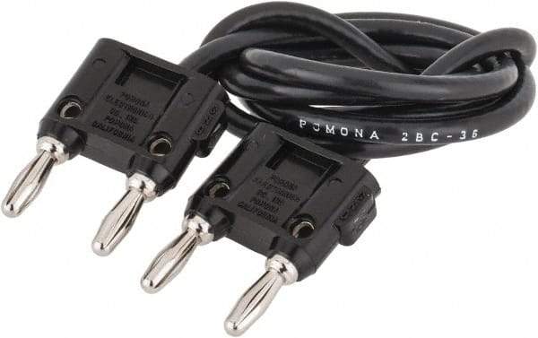 Pomona - Electrical Test Equipment Cable Assembly - Use with Double Banana Plugs - Americas Tooling