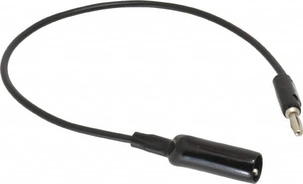 Pomona - Black Electrical Test Equipment Clip - Use with 0.300" Terminal, Banana Plugs - Americas Tooling