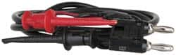 Pomona - Black/Red Electrical Test Equipment Clip - Use with Banana Plugs - Americas Tooling