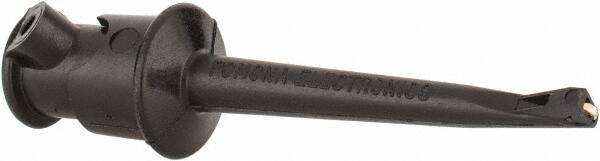 Pomona - Black Electrical Test Equipment Clip - Use with Minigrabbers - Americas Tooling