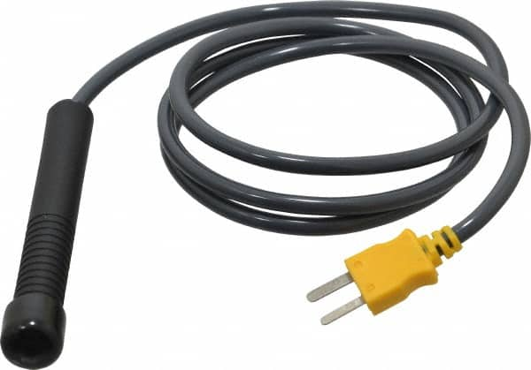 Fluke - 32 to 500°F, Surface, Thermocouple Probe - Americas Tooling