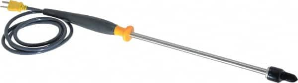 Fluke - -320 to 1112°F, K Ruggedized Surface, Thermocouple Probe - Americas Tooling