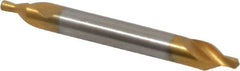 Guhring - 1.6mm Body Diam, 60°, 35.5mm OAL, High Speed Steel Spotting Drill - Americas Tooling