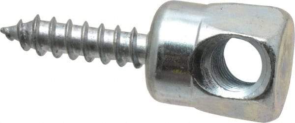 ITW Buildex - 3/8" Zinc-Plated Steel Horizontal (Cross Drilled) Mount Threaded Rod Anchor - 3/8" Diam x 1" Long, 670 Lb Ultimate Pullout, For Use with Wood - Americas Tooling