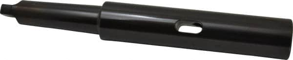 Scully Jones - MT5 Inside Morse Taper, MT5 Outside Morse Taper, Extension Sleeve - Hardened & Ground Throughout, 11-1/16" Projection, 2.38" Body Diam - Exact Industrial Supply