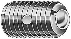 TE-CO - 6-40, 0.078" Ball Diam, 5/16" Body Length, 0.023" Max Ball Reach, Threaded Ball Plunger - Americas Tooling