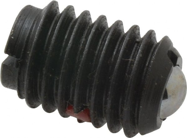 TE-CO - 1/2-13, 0.281" Ball Diam, 3/4" Body Length, 0.072" Max Ball Reach, Threaded Ball Plunger - Americas Tooling