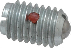 TE-CO - 1/2-13, 0.281" Ball Diam, 3/4" Body Length, 0.072" Max Ball Reach, Threaded Ball Plunger - Americas Tooling