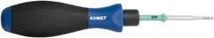 Komet - TP15 Torx Plus Drive, Driver for Indexable Boring Bars, Counterbores and Drilling - Compatible with Clamp Screws, Insert Screws - Americas Tooling