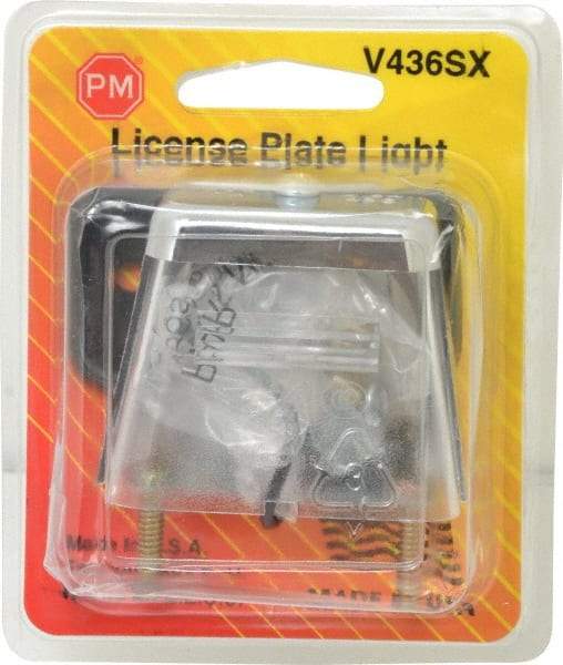 Peterson - 2-11/16" Long x 1-1/2" Wide, Clear Lens & Reflector - Plastic, 12 Volt - Americas Tooling