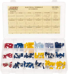 Value Collection - 175 Piece, Electrical Terminal Fastener Kit - Americas Tooling