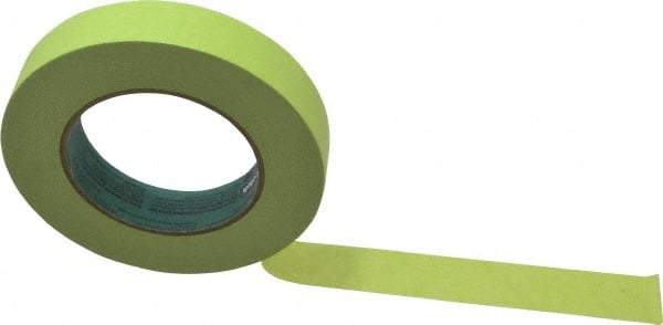 3M - 1" Wide x 60 Yd Long Green Crepe Paper Masking Tape - Series 2060, 6 mil Thick, 24 In/Lb Tensile Strength - Americas Tooling