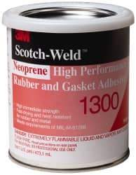 3M - 16 oz Can Yellow Butyl Rubber Joint Sealant - 300°F Max Operating Temp, 4 min Tack Free Dry Time, Series 1300 - Americas Tooling