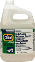 Comet USA LLC - 1 Gal Jug Liquid Bathroom Cleaner - Pleasant Scent, Disinfectant, General Purpose Cleaner - Americas Tooling