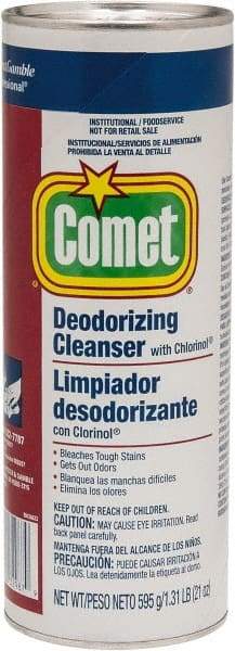 Comet USA LLC - 21 oz Can Powder Bathroom Cleaner - Bleach Scent, General Purpose Cleaner - Americas Tooling