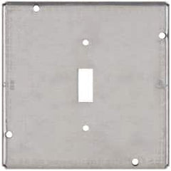 Cooper Crouse-Hinds - Electrical Outlet Box Steel Square Surface Cover - Americas Tooling