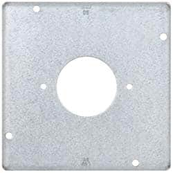 Cooper Crouse-Hinds - Electrical Outlet Box Steel Square Surface Cover - Americas Tooling