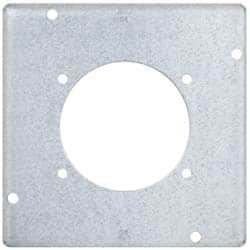 Cooper Crouse-Hinds - Electrical Outlet Box Steel Square Surface Cover - Americas Tooling