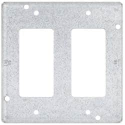 Cooper Crouse-Hinds - Electrical Outlet Box Steel Square Surface Cover - Americas Tooling