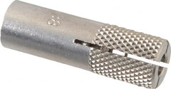 Red Head - 1/2" Diam, 1/2" Drill, 1-1/2" Min Embedment Drop-In Concrete Anchor - 303, 18-8 Stainless Steel, Slotted Drive, 1/2" Thread Length - Americas Tooling