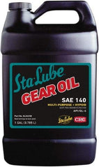 CRC - 1 Gal Bottle, Mineral Gear Oil - 27.5 St Viscosity at 100°C, ISO 460 - Americas Tooling