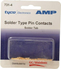 Tyco/Amp - 18 AWG Wire Modular Receptacle Plug Connector Pin Solder Cup Contact - Americas Tooling