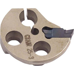 Iscar - Left Hand Cut Indexable Grooving Cartridge - GEPI Insert Style - Americas Tooling