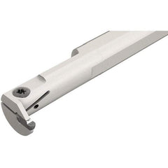 Iscar - GEHI, Internal, Left Hand, 0.118" Max Depth of Cut, 0.075 to 0.095" Groove Width, Indexable Grooving Tool Holder - GE.. Insert Compatibility, 5/8" Shank Width, 6" OAL, Through Coolant - Americas Tooling