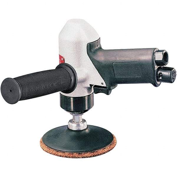 Dynabrade - 4" Max Disc, 11,000 RPM, Pneumatic Handheld Disc Sander - 32 CFM, 1/4 NPT Inlet, 0.7 hp, 90 psi - Americas Tooling