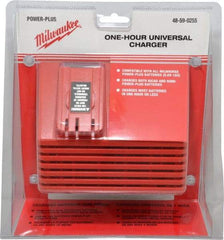 Milwaukee Tool - 12 to 18 Volt, 1 Battery NiCad & NiMH Power Tool Charger - 1 hr to Charge - Americas Tooling