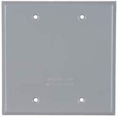 Cooper Crouse-Hinds - Electrical Outlet Box Aluminum Weatherproof Cover - Includes Gasket - Americas Tooling