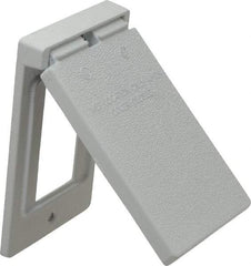 Cooper Crouse-Hinds - Electrical Outlet Box Aluminum Weatherproof Cover - Includes Gasket - Americas Tooling