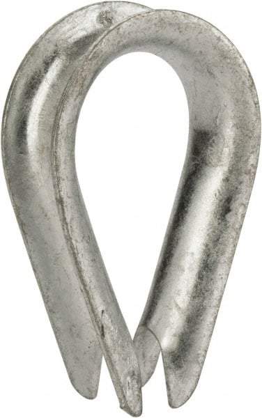 Value Collection - 7/16" Wire Rope Thimble Clip - Steel, Galvanized - Americas Tooling