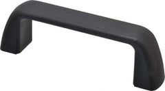 J.W. Winco - 4.61" Center to Center, Black Matte Finish Plastic Pull Handle - 1.57" High - Americas Tooling