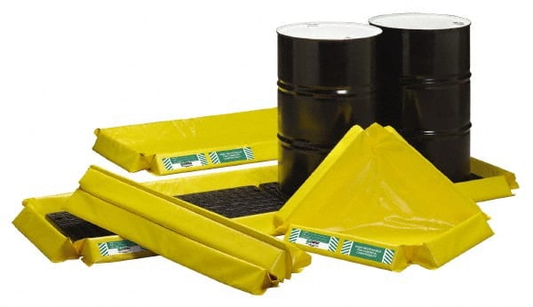 Enpac - Spill Pallets, Platforms, Sumps & Basins Number of Drums: 8 Sump Capacity (Gal.): 80.00 - Americas Tooling