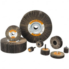 Standard Abrasives - Mounted Flap Wheel - - Exact Industrial Supply