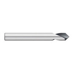 Titan USA - Spotting Drills; Body Diameter (Inch): 3/16 ; Body Diameter (Decimal Inch): 3/16 ; Drill Point Angle: 90 ; Spotting Drill Material: Solid Carbide ; Spotting Drill Finish/Coating: Uncoated ; Overall Length (Inch): 2 - Exact Industrial Supply